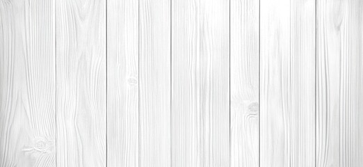 White Wood Plank Wall Texture