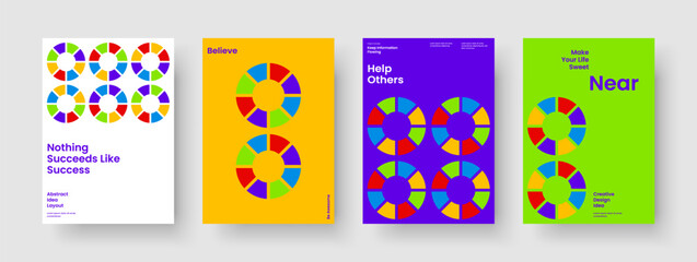 Obraz premium Geometric Poster Layout. Modern Flyer Design. Abstract Brochure Template. Report. Book Cover. Business Presentation. Background. Banner. Newsletter. Pamphlet. Brand Identity. Journal. Handbill