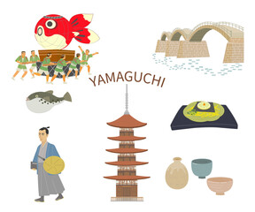 山口県の観光地と名産品