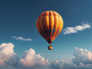 Fototapeta premium hot air balloon in the sky