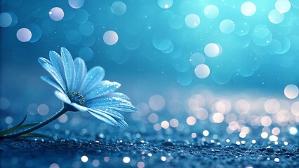 Serene Blue Flower A Gemini API gen-lang-client-0847638545 Generated Image of Tranquil Beauty