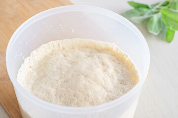 過発酵した生地