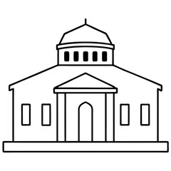 building icon vector