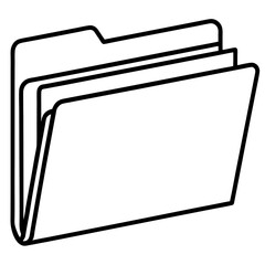file folder with document