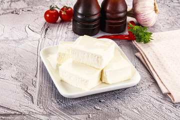 Greek traditional cuisine - Feta cheese