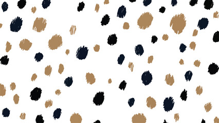 Random colorful Small polka dot seamless pattern transparent background vintage vector design