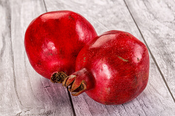 Fresh sweet juicy pomegranate fruit
