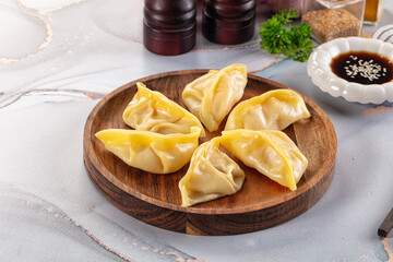 Japanese cuisine stuffed dumplings Gyoza