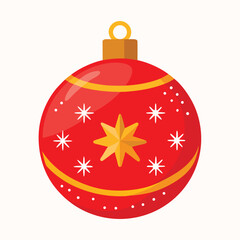 christmas ball vector