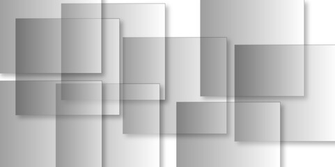 Abstract background with cubes. Modern geometric background. White ceramic brick tile.	