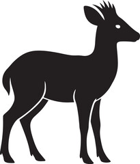 Fototapeta premium a tufted deer