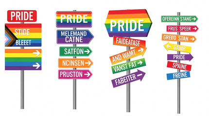 Pride Street Signs