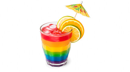Rainbow Cocktail