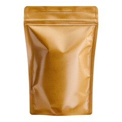Stand-up pouch with a resealable zipper, ideal for storing and packaging various dry goods or snacks.