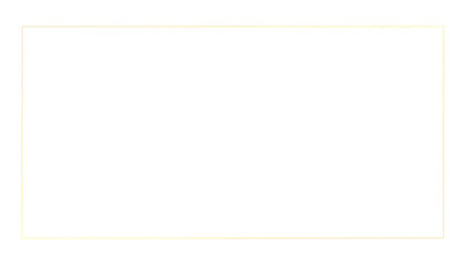 A thin, rectangular frame with sharp corners and clean edges.