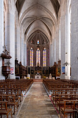 Cathédrale de la ville de Saint-Claude (Jura, France)