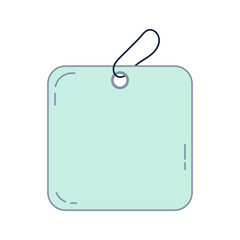 Cute Handdrawn  Paper Tag