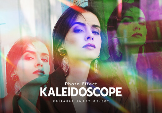 Kaleidoscope Photo Effect