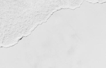White grey sand beach 