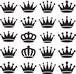 Royal Crown Silhouette Design

Elegant King & Queen Crown Vector

Classic Royalty Crown Illustration

Vintage Crown Icon Clipart

Majestic Crown Emblem Art