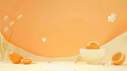 Food Festival Sweet Potato Background: Sweet Potato Aroma Fills the Feast, Spreading a Warm Scroll of the Weaving between Sweet Tenderness and Smoky Flavors