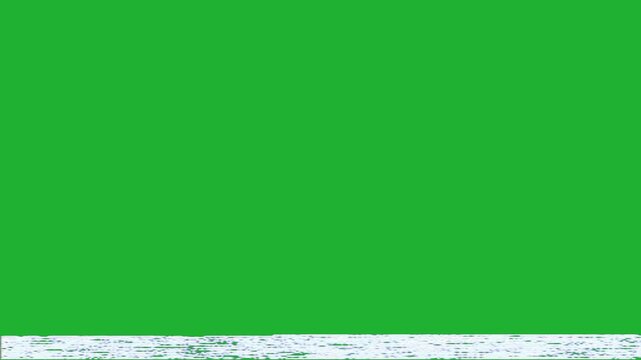 Realistic VHS glitch background with analog flickering, noise, interference, and vintage TV artifacts