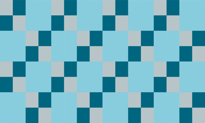 green gray checkered tablecloth, square block pattern checkerboard style, replete image design for fabric printing