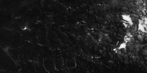 Black water background 