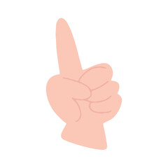 Simple hand variant different gesture.All type of hand emojis, gestures, stickers, emoticons flat vector illustration symbols set, collection. Hands, handshakes, muscle, finger, fist, direction, like,