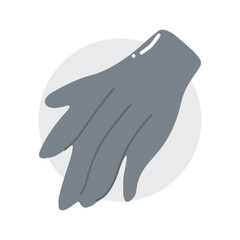 Simple hand variant different gesture.All type of hand emojis, gestures, stickers, emoticons flat vector illustration symbols set, collection. Hands, handshakes, muscle, finger, fist, direction, like,