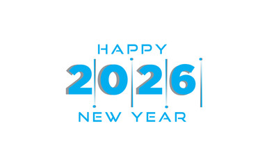 Happy New Year 2026 Celebration Design