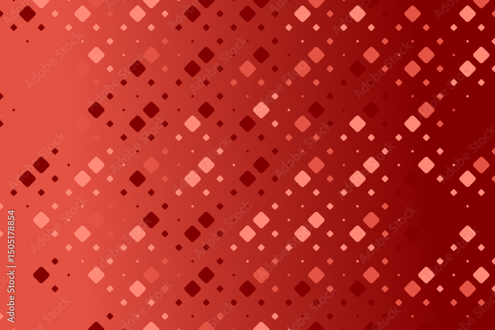 Poster geometrical square pattern background design - colorful abstract vector illustration with rounded sq