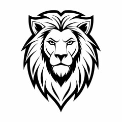 Lion head logo icon