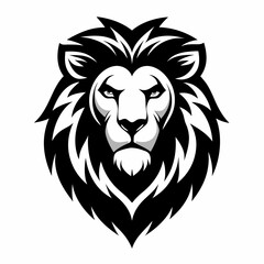 Obraz premium Lion head logo icon