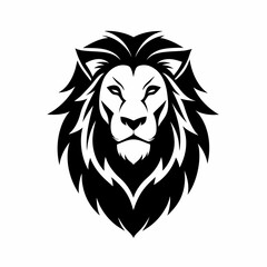 Fototapeta premium Lion head logo icon
