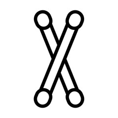 CottonSwab line icon