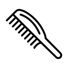 HairBrush line icon