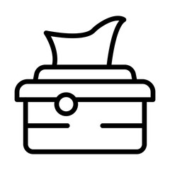 TissueBox line icon