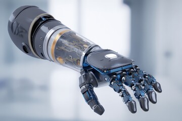 Advanced prosthetics with AI-enhanced features, offering improved mobility and independence for users.
