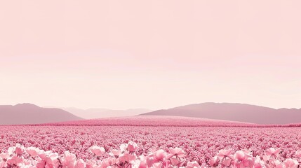 Rose Festival Flower Field Background: A Brocade of Fragrance Spreads across the Wilderness, Painting a Gorgeous Scroll of Thousands of Magnificent Roses Shining with Universal Romance