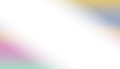 Abstract pastel rainbow gradient bisected by black diagonal.