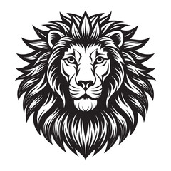 Obraz premium Lion head vector art 2.