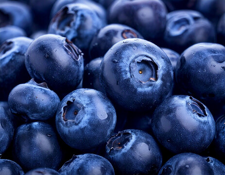 Fresh blueberries