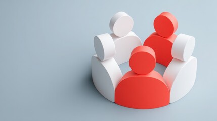 Obraz premium Empathetic trade decision icon concept displaying an abstract visual framework for analyzing trade decisions