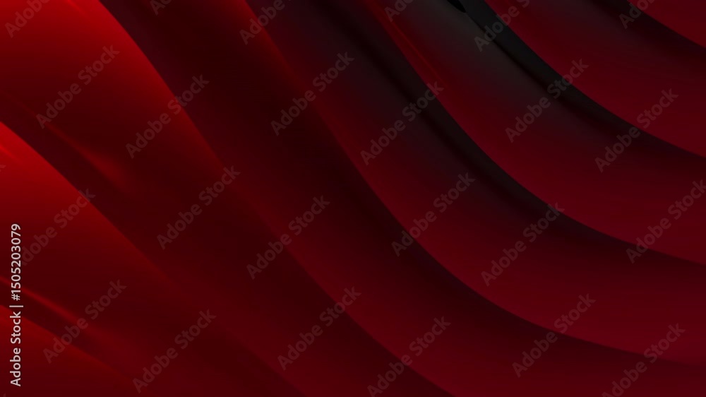 Poster dark red gradient background with smooth, wavy lines. abstract and elegant.