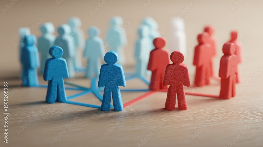 Poster abstract diagram of financial culture map concept illustrating core values and principles driving fi