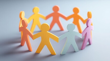 Global team pulse icon representing a visualized concept of collaborative team dynamics and engagement metrics