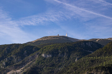 vue du Mont Ventoux du côté nord (Vaucluse)