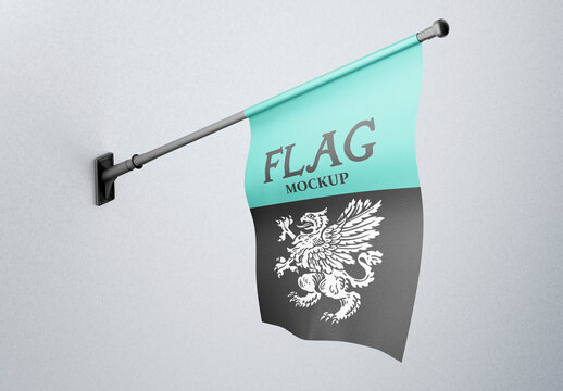 Flag mockup