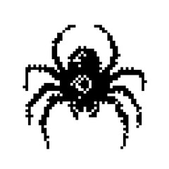 Dark Aesthetic Dithering Graphic Element